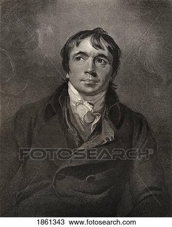 Stock Image - John Philpot Curran 1750 To 1817 Irish Orator Politician And Judge Engraved By C J Wagstaff After Sir T Lawrence From The Book National Portrait Gallery Volume Iii Published C 1835. Fotosearch