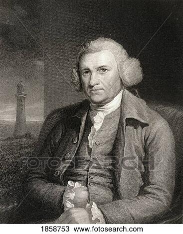 Stock Image - John Smeaton 1724-1792 English Mechanical Engineer And An Eminent Physicist Founder Of The Civil Engineering Profession In Great Britain. From The Book ÃƒÂ¢Ã¢â€šÂ¬Ã…â€œGallery Of PortraitsÃƒÂ¢Ã¢â€šÂ¬Ã‚Â Published London 1833.. Fotosearch