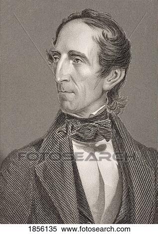 John Tyler 1790 - 1862. 10Th President Of The United States Of America. From The Book Gallery Of Historical Portraits Published C. 1880. View Large Photo Image Stock Photography - John Tyler 1790 - 1862. 10Th President Of The United States Of America. From The Book Gallery Of Historical Portraits Published C. 1880.. Fotosearch