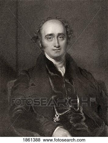 Stock Photo - John Wilson Croker 1780 To 1857 British Statesman And Author Engraved By T H Parry After Sir T Lawrence From The Book National Portrait Gallery Volume Iii Published C 1835. Fotosearch