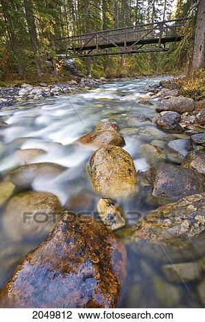 Johnston Canyon Creek, Banff National Park, Alberta View Large Photo Image Stock Image - Johnston Canyon Creek, Banff National Park, Alberta. Fotosearch