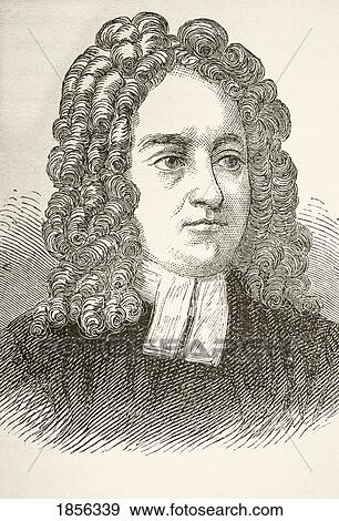 Stock Photo - Jonathan Swift 1667 To 1745. Anglo Irish Author. From The National And Domestic History Of England By William Aubrey Published London Circa 1890. Fotosearch