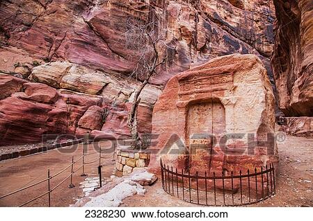 Jordan, Ancient city; Petra View Large Photo Image Stock Image - Jordan, Ancient city; Petra. Fotosearch