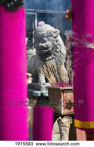 Joss Sticks At Kuan Yin Teng Temple View Large Photo Image Stock Image - Joss Sticks At Kuan Yin Teng Temple. Fotosearch