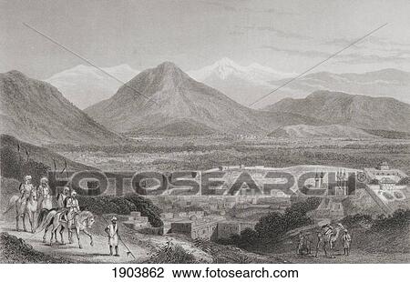 Kabul, Afghanistan, Seen From The Bala Hissar. From The Age We Live In, A History Of The Nineteenth Century. View Large Photo Image Stock Image - Kabul, Afghanistan, Seen From The Bala Hissar. From The Age We Live In, A History Of The Nineteenth Century.. Fotosearch