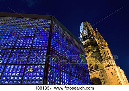 Stock Photo - Kaiser Wilhelm Memorial Church. Fotosearch