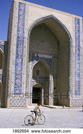 Kalon Mosque View Large Photo Image Picture - Kalon Mosque. Fotosearch