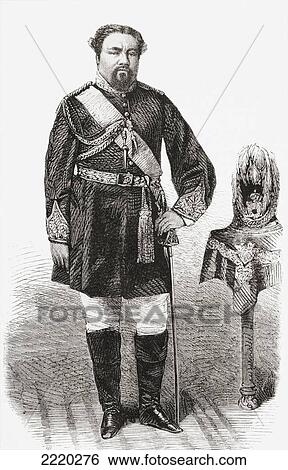 Stock Photograph - Kamehameha V, 1830ÃƒÂ¢Ã¢â‚¬Å¡Ã‚Â¬. Fotosearch