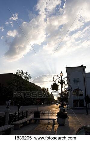 Kansas City, Missouri, Usa; Sunrise In City Square View Large Photo Image Stock Photography - Kansas City, Missouri, Usa; Sunrise In City Square. Fotosearch