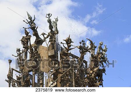 Karnevalbrunnen (Carnival Fountain) on the Schillerplatz, Mainz, Germany View Large Photo Image Stock Photo - Karnevalbrunnen (Carnival Fountain) on the Schillerplatz, Mainz, Germany. Fotosearch