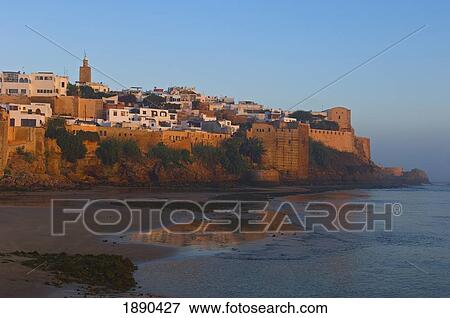 Kasbah Des Oudaias, Rabat View Large Photo Image Stock Photo - Kasbah Des Oudaias, Rabat. Fotosearch