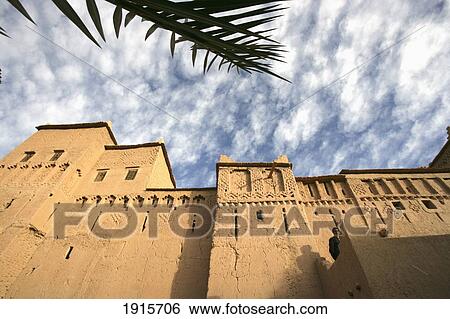 Kasbah On Skoura Oasis View Large Photo Image Stock Photograph - Kasbah On Skoura Oasis. Fotosearch