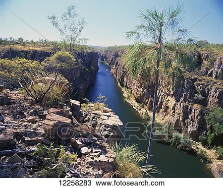 Stock Image - Katherine Gorge; Northern Territory, Australia. Fotosearch