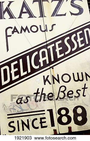 Katz Deli, Lower East Side View Large Photo Image Stock Image - Katz Deli, Lower East Side. Fotosearch