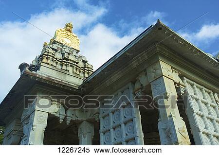 Stock Photography - Kauai Hindu Monastery; Wailua, Kauai, Hawaii, United States of America. Fotosearch