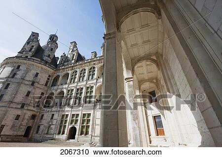 Keep Of The Chateau De Chambord, France View Large Photo Image Stock Image - Keep Of The Chateau De Chambord, France. Fotosearch