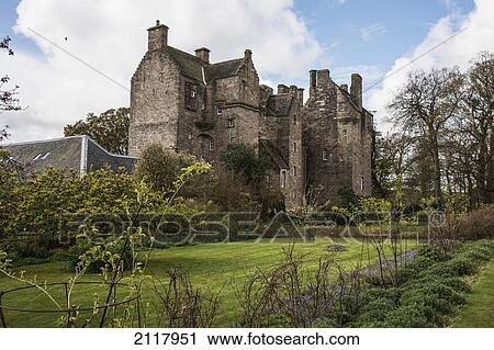 Kellie Castle; Arncroach East Neuk Of Fife Scotland View Large Photo Image Stock Image - Kellie Castle; Arncroach East Neuk Of Fife Scotland. Fotosearch