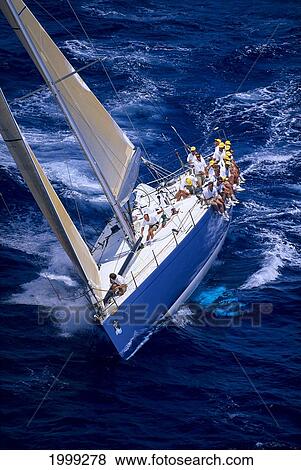 Kenwood Cup, Competitive Sailing, Aerial Shot View Large Photo Image Stock Photo - Kenwood Cup, Competitive Sailing, Aerial Shot. Fotosearch