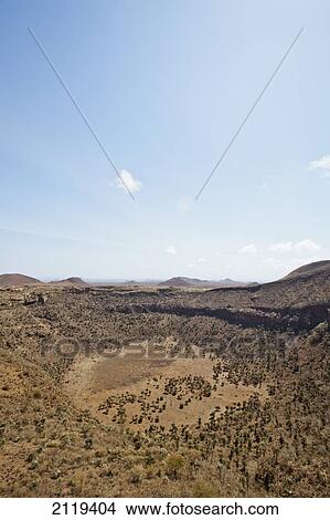 Kenya, Extinct Volcanic crater; Marsabit View Large Photo Image Picture - Kenya, Extinct Volcanic crater; Marsabit. Fotosearch
