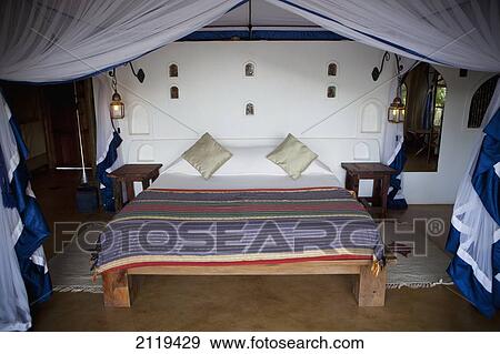 Kenya, Luxury tented accommodation at Joy's Camp; Shaba National Reserve View Large Photo Image Stock Photo - Kenya, Luxury tented accommodation at Joy's Camp; Shaba National Reserve. Fotosearch
