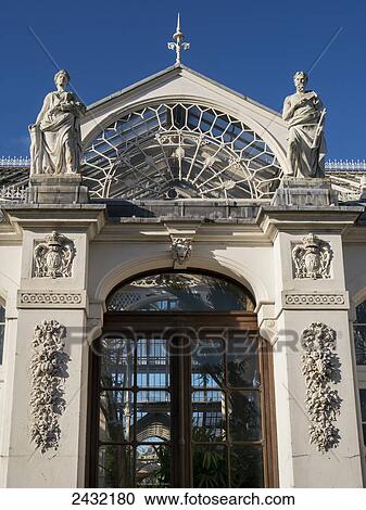 Stock Image - Kew Gardens Temperate House; London, England. Fotosearch