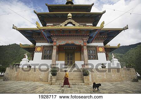 Stock Photo - Khamsum Yuelley Nmagyal Chorten. Fotosearch