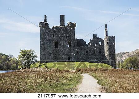 Stock Photo - Kilchurn Castle; Argyll Scotland. Fotosearch