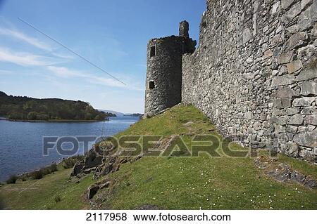 Stock Photo - Kilchurn Castle; Argyll Scotland. Fotosearch