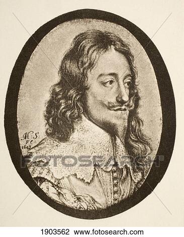 King Charles I Of England 1600 - 1649. After A Painting Made In 1647 By Matthew Snelling. From Memoirs Of The Martyr King By Allan Fea Published 1905. View Large Photo Image Stock Image - King Charles I Of England 1600 - 1649. After A Painting Made In 1647 By Matthew Snelling. From Memoirs Of The Martyr King By Allan Fea Published 1905.. Fotosearch