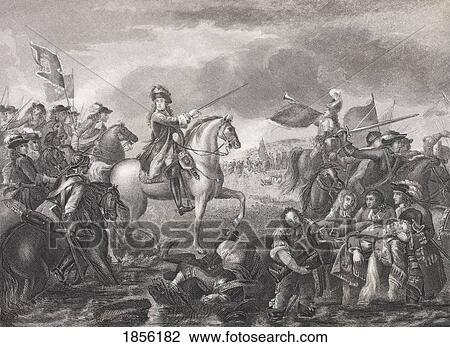 King William Iii 1650 - 1702 At The Battle Of The Boyne Ireland In 1690. From The Book Gallery Of Historical Portraits Published C. 1880. View Large Photo Image Stock Image - King William Iii 1650 - 1702 At The Battle Of The Boyne Ireland In 1690. From The Book Gallery Of Historical Portraits Published C. 1880.. Fotosearch