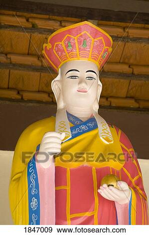King's Statue At Long Son Pagoda; Nha Trang, Southern Vietnam, Vietnam View Large Photo Image Stock Photo - King's Statue At Long Son Pagoda; Nha Trang, Southern Vietnam, Vietnam. Fotosearch