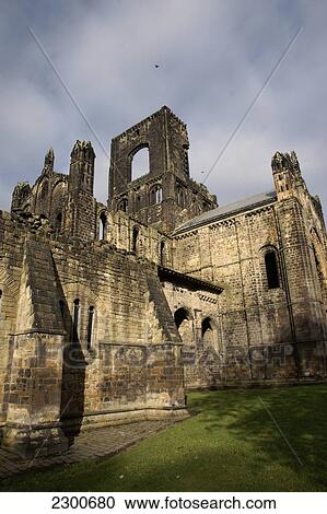 Kirkstall Abbey, one of the country's largest ruined Cistercian Monastaries; Leeds, West Yorkshire, England View Large Photo Image Stock Image - Kirkstall Abbey, one of the country's largest ruined Cistercian Monastaries; Leeds, West Yorkshire, England. Fotosearch