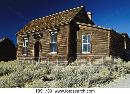 Stock Image - Kirkwood House In Bodie Ghost Town. Fotosearch