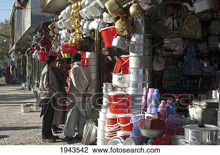 Kitchen Wares At The Bazaar In Charikar, Parwan Province, Afghanistan View Large Photo Image Stock Image - Kitchen Wares At The Bazaar In Charikar, Parwan Province, Afghanistan. Fotosearch
