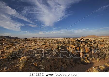 Stock Image - Klein Aus Vista - Desert And Rocks; Namibia. Fotosearch