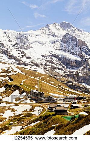 Kleine Scheidegg; Bernese Oberland, Switzerland View Large Photo Image Stock Photography - Kleine Scheidegg; Bernese Oberland, Switzerland. Fotosearch