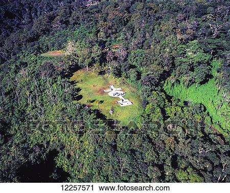 Stock Image - Kokoda Trail Monument; Kokoda, Central Province, Papau New Guinea. Fotosearch