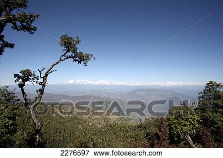 Stock Photo - Kumaon trek in Indian Himalayas; Utaranchal, India. Fotosearch