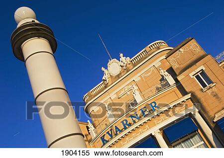 Stock Photography - Kvarner Hotel In Opatija, Croatia. Fotosearch