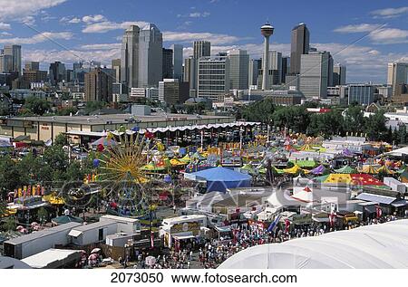 Stock Image - L. Macdougal; Calgary Exhibition And Stampede, Calgary, Ab, Nmr. Fotosearch