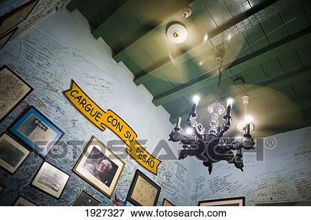 Stock Photo - La Bodeguita Del Medio Bar. Fotosearch