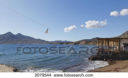 La Isleta Del Moro Also Known As La Isleta In Cabo De Gata-Nijar Natural Park; Almeria Province Spain View Large Photo Image Picture - La Isleta Del Moro Also Known As La Isleta In Cabo De Gata-Nijar Natural Park; Almeria Province Spain. Fotosearch