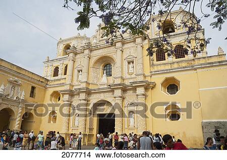 Picture - La Merced Church, Antigua Guatemala, Sacatep. Fotosearch