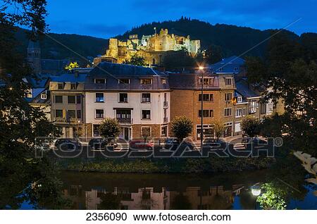 Stock Image - La Roche-en-Ardenne; Ardennes, Belgium. Fotosearch