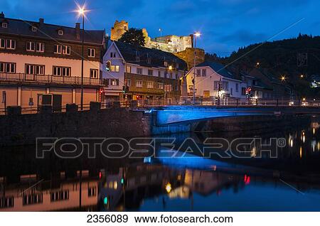 Stock Photo - La Roche-en-Ardenne; Ardennes, Belgium. Fotosearch