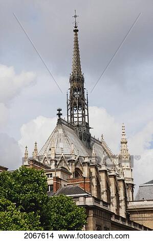 La Sainte-Chapelle, Paris, France View Large Photo Image Picture - La Sainte-Chapelle, Paris, France. Fotosearch