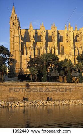 Stock Image - La Seu Cathedral. Fotosearch