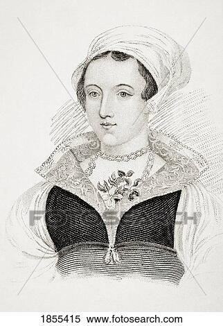 Stock Photography - Lady Jane Grey Aka Lady Jane Dudley 1537 1554 Titular Queen Of England For Nine Days In 1553 Executed By Mary Tudor From Old England's Worthies By Lord Brougham And Others Published London Circa 1880's. Fotosearch