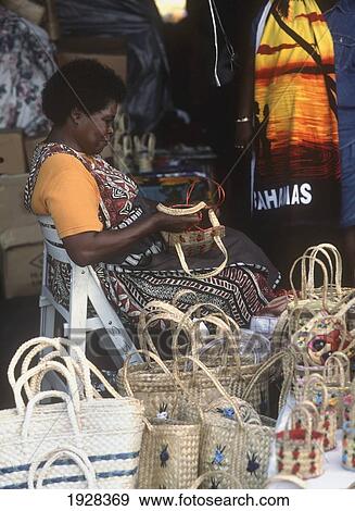 Lady Making Straw Basket View Large Photo Image Stock Photo - Lady Making Straw Basket. Fotosearch