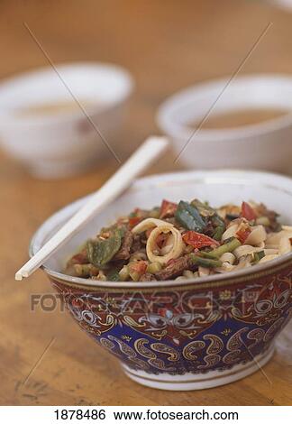 Laghman Noodle Dish View Large Photo Image Stock Photograph - Laghman Noodle Dish. Fotosearch